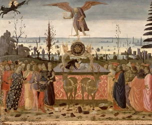 Ajan riemuvoitto, innoituksena Petrarcan "Riemuvoitot" (1304-74)